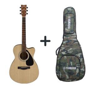 Yamaha FS80C Acoustic Guitar Combo Package with Military Bag